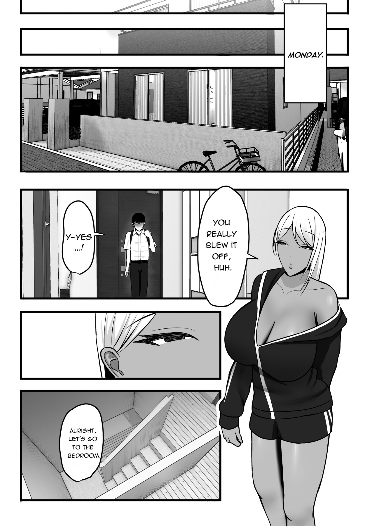 Hentai Manga Comic-GAL MOTHER SEX FRIEND-Read-22